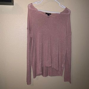 Pink light weight sweater